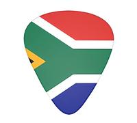 South Africa Flag Guitar Picks - Guitar Accessories - Guitar Picks For Acoustic Guitar Electric Guitar Bass Guitar For Men Women Professional Guitarist Musicians And Beginner