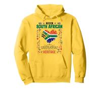 South Africa Flag Idea For Women South African Heritage Pullover Hoodie