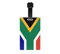 South Africa Flag Luggage Labels For Suitcase Durable Identifiers Bag Labels For Easy Bag Recognition Travel Essentials