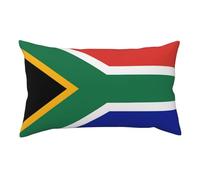 South Africa Flag Print Bed Pillow Covers For Comfy Sleeping, Pillow Cases With Short Plush Soft Hotel And Home