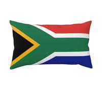 South Africa Flag Print Bed Pillow Covers For Comfy Sleeping, Pillow Cases With Short Plush Soft Hotel And Home