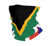 South Africa Flag Print Neck Warmer Gaiter Women Men, Windproof Face Cover Face Mask Scarf For Cold Weather Sport