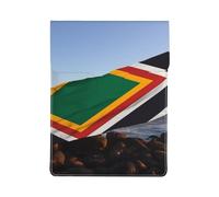 South Africa flag Printed 13 Inch Laptop Sleeve PU Leather Shockproof Notebook Computer Bag Cover Tablet Carrying Case