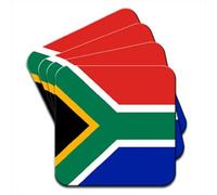 South Africa Flag Set of 4 Coasters