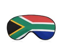 South Africa Flag Sleep Mask Eye Mask Travel Eye Cover | Polyester Sleeping Mask Soft Comfortable Night Eye Mask with Adjustable Buckle Eye Shade Cover for Travel Home Office Nap