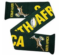 South Africa Flag & Springboks Rugby Fans Souvenir Scarf (100% Acrylic)