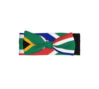 South Africa flag Stretchy Baby Bow Headband â€“ Bows Hair Accessories for Newborns â€“ Cute, Angelic Princess Hairband