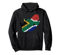 South Africa Food South African Flag Map Nostalgia Pullover Hoodie