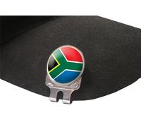 SOUTH AFRICA FUSION HAT OR CAP CLIP AND MAGNETIC GOLF BALL MARKER BY ASBRI GOLF