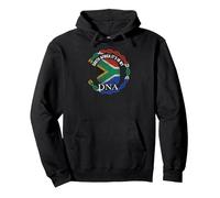 South Africa Its In My DNA Pullover Hoodie, Adult Unisex, Black, X-Large