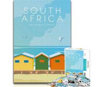 South Africa Jigsaw Puzzles for Adults,for Educational Game Challenge Toy for Is Ideal As A Gift for The Whole Family 38x26cm