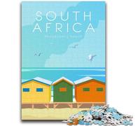 South Africa Jigsaw Puzzles for Teenagers,Help The Brain Exercise Addictive Toys to Cultivate Patience A Work of Art (38x26cm)