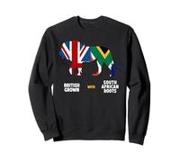 South Africa Lion Ideas For Kids & UK South African Flag Sweatshirt