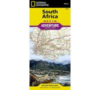 South Africa Map: Adventure Maps by Nat Geo Maps (English) Folded Book