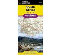 South Africa Map National Geographic Adventure Map