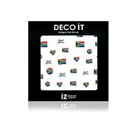 South Africa Nail Decals/Stickers by iZ Beauty LDN