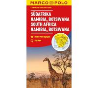 South Africa, Namibia, Botswana Marco Polo Map (Marco Polo Maps)