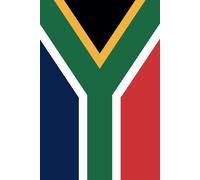 South Africa: Patriotic Flag Notebook: 120-Page Lined Journal for Travelers, Students, and Culture Enthusiasts
