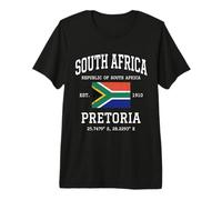 South Africa Pretoria Vintage Varsity Collegiate Premium T-Shirt