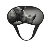South Africa Rhino Polyester Sleep Mask,Light Blocking Sleep Eye Mask,Night Sleeping Mask, Eye Blinder