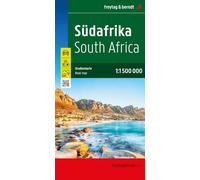 South Africa: Road Map 1:1,500,000 scale: wegenkaart 1:1.500.000 (F&B Wegenkaarten)