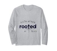 South Africa Rooted in Jesus Christian Art Long Sleeve T-Shirt