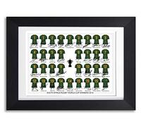 South Africa Rugby World Cup 2019 Winners Team Squad Signed Autograph Poster Print Poster Framed Picture Gift Champions Pieter Steph du Toit Siya Kolisi (A4 Mounted Only)