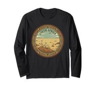 South Africa Safari Meerkat Family African Wildlife Vintage Long Sleeve T-Shirt