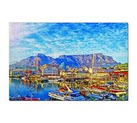 South Africa Table Mountain Cape Town Puzzle for Adults 1000 Pieces Travel Gift Souvenir Mj336TY 38x52cm