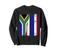 South Africa Thailand Half Flag South African Thai Roots Sweatshirt