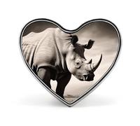 South Africa Wildlife Animal Lapel Pin Metal Brooch Badge Round Button Enamel Style Pinback for Hats Bags Clothing Gift