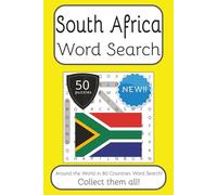South Africa Word Search Book: Words Search With Easy To Read Print about South Africa, Travel, Culture and More | 6x9 inches, 100 pages | 50 puzzles. ... English, Spanish, Italian, French and German.