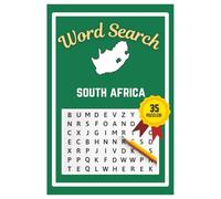 South Africa Word Search Puzzle Book: Easy to read print | 6x9 inches | 35 Puzzles, 315 Words, 53 Pages | Gift for Country & Geography Lovers, Vacations, Road Trips, Holidays, & Free Time