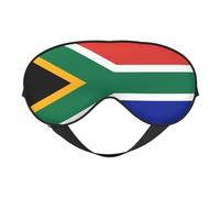 South African Flag 5 South African Flag Sleep Masks Adjustable Strap Soft Eye Mask for Women Men Travel Work Home