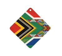 South African Flag Automotive Air Fresheners Rhombus