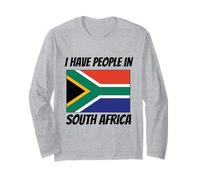 South African Flag I Have People in South Africa Long Sleeve T-Shirt