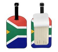 South African Flag Print Elegant Tag Stylish tag Luggage Tag 4.3 x 2.76 Inch for Suitcases Travel Bags