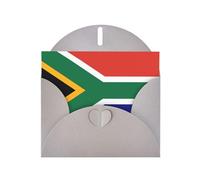South African flag Print Greeting card Blank card with envelope,Unique Designs for Festivals Invitations