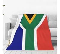 South African Flag Print Ultimate Comfort Flannel Blanket,Portable Blanket,Lightweight Luxury Cotton Blanket