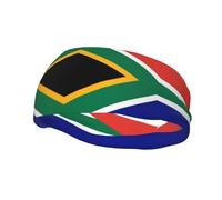 South African Flag Versatile Sports Sweatband - Stretchable and Moisture-Wicking Headband for Yoga,Fitness,Basketball