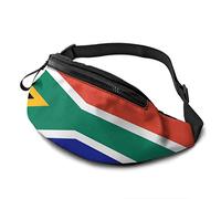 South African Flag Waist Bag Belt Bag Adjustable Sports Pack Fashion Outdoor Casual Travelling Hiking Cycling Bag