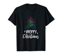 South African Merry Christmas with SA flag tree T-Shirt
