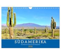 South America - From the Inca Empire to Patagonia UK-Version (Wall Calendar 2026 DIN A4 Landscape), CALVENDO 12 Month Wall Calendar