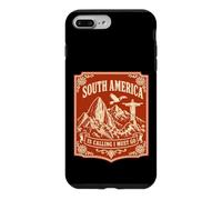 South America is Calling and I Must Go TShirt Travel Gift Case for iPhone 7 Plus/8 Plus