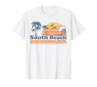 South Beach Miami Florida Vintage Spring Break 70s Retro T-Shirt