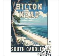 South Carolina 1000 piece jigsaws | relaxing underwater scene artwork for sea lovers to enjoy creating a calm and beautiful picture to enjoy at home38x52cm