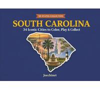 South Carolina: 34 Cities to Color (50 States Collection)