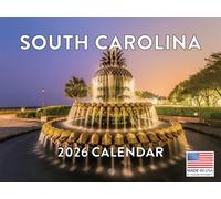 South Carolina Calendar 2026 Monthly Wall Calender 12 Month | American Made In The USA
