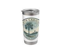 South Carolina Est. 1788 Vintage State Pride Design Stainless Steel Insulated Tumbler