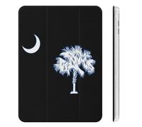 South Carolina Flag Compatible with iPad Mini 4/5/6 Cute Tablet Case with Pencil Holder Slim Hard Protective Cover